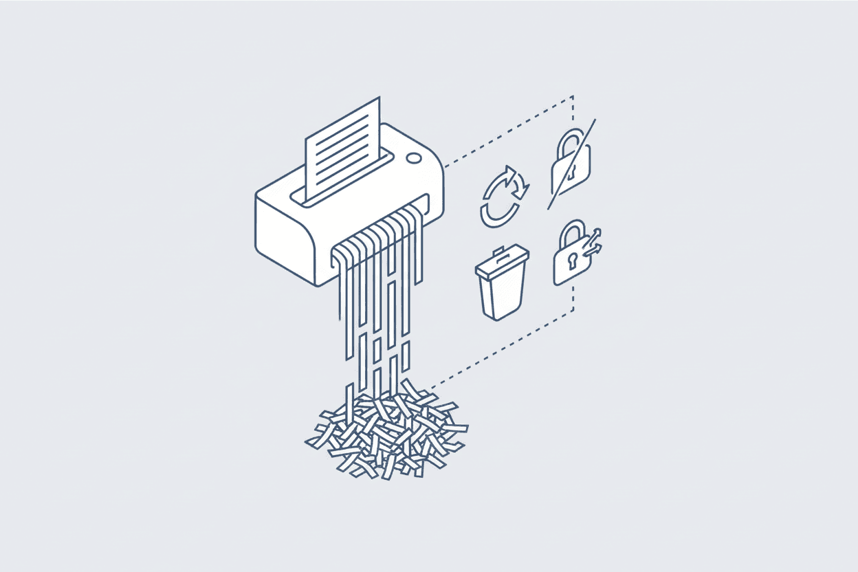 Secure Disposal & Deletion